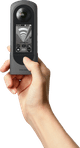 Ricoh Theta X product in use