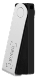 Ledger Nano X Onyx Schwarz vorne