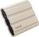 Samsung T7 Shield 1TB Beige linke seite