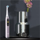 Oral-B iO 9n Rose Quartz and Onyx Black Duo Pack Special Edition product in use