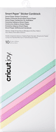 Cricut Joy Smart Sticker Cardstock 14x33cm Pastel 10-Pack Main Image