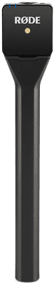 Rode Interview GO Schwarz produkt in gebrauch