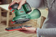Bosch Universal Sander 18V-10 2.5Ah Battery (2x) Starter Pack product in use