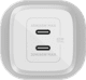 Belkin Power Delivery Charger 65W with 2 USB-C Ports front
