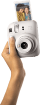 Fujifilm Instax Mini 12 Clay White produkt in gebrauch