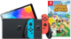 Nintendo Switch OLED Red/Blue + Animal Crossing New Horizons Main Image