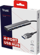Trust Halyx 4 Ports USB-A 3.2 Gen 1 Hub null