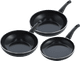 BK Brilliant Frying Pan set 24cm + 28cm + Wok Main Image