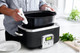 GreenPan Elite Slowcooker Schwarz 6 Liter produkt in gebrauch