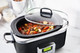 GreenPan Elite Slowcooker Schwarz 6 Liter produkt in gebrauch