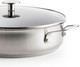 KitchenAid Stainless Steel Schmorpfanne mit Deckel 28 cm detail