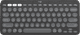 Logitech Pebble Keyboard 2 - K380s Grafit Qwertz oberseite