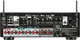 Denon AVR-X1800H Black back