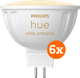 Philips Hue Spot White Ambiance MR16 6er-Pack Main Image