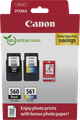 Canon PG-560/CL-561 Cartridge + Photo Paper Main Image