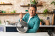 Tefal Cook Smart by Jamie Oliver Bratpfanne 28 cm produkt in gebrauch