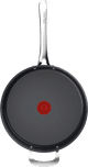 Tefal Cook Prima by Jamie Oliver Schmorpfanne mit Deckel 26 cm oberseite
