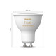 Philips Hue White Ambiance GU10 6-pack visual supplier