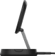 Belkin Boost Charge Pro MagSafe and Qi2 Wireless Charger 15W Black with Stand right side