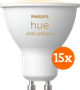 Philips Hue White Ambiance GU10 15er-Pack Main Image