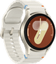 Samsung Galaxy Watch7 Creme 40 mm linke seite