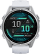 Garmin Fenix 8 Silver/White 43mm front