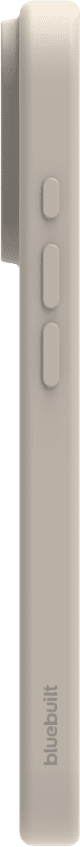 BlueBuilt Backcover iPhone 16 Pro Beige rechte seite