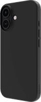 BlueBuilt Backcover iPhone 16 Schwarz vorne