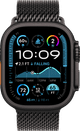 Apple Watch Ultra 2 4G 49mm Black Milanese Watch Strap L front