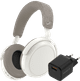 Sennheiser Momentum 4 Wireless White + BlueBuilt Quick Charge Charger with USB-A Port 18W Main Image