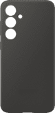 Samsung Galaxy S24 FE Backcover aus Silikon Schwarz rückseite