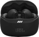 JBL Tune Beam 2 Black + BlueBuilt Quick Charge Charger front