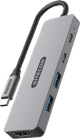 Sitecom 5-in-1 USB-C PD Multiport Adapter Main Image