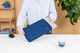 BlueBuilt Laptop Sleeve for Apple MacBook Pro 16 inches Blue visual Coolblue 1