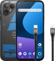 Fairphone 5 256GB Transparent 5G + BlueBuilt USB-C-Kabel 1,5 m Nylon Schwarz Main Image