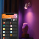 Philips Hue Fugato Aufbauspot White & Color - Weiß - 1 Spot produkt in gebrauch