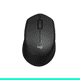 Logitech M330 Silent Plus Kabellose Maus Schwarz oberseite