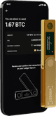 Ledger Nano X Gold product in use