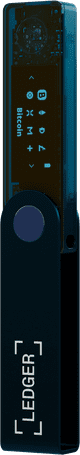 Ledger Nano X Sapphire Blue right side