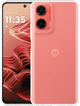 Just in Case Soft Design Motorola Moto G35 Backcover Transparent vorne