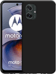 Just in Case Soft Design Motorola Moto G75 Backcover Schwarz vorne