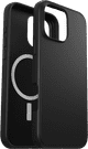 OtterBox Symmetry Apple iPhone 16 Pro Max Back Cover Black with MagSafe left side