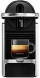 De'Longhi Nespresso Pixie EN127.S + Pierre Milk Frother front