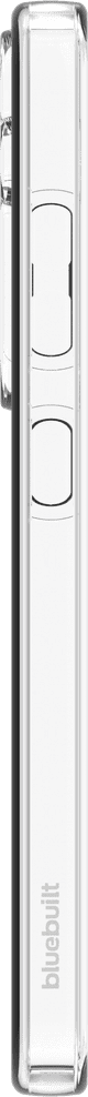 BlueBuilt Back Cover Samsung Galaxy S25 Transparent left side