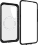 OtterBox Defender Samsung Galaxy S25 Backcover mit Magnet Transparent mit schwarzem Rand vorne