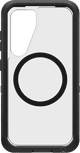 OtterBox Defender Samsung Galaxy S25 Backcover mit Magnet Transparent mit schwarzem Rand Main Image