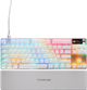 SteelSeries Apex Pro TKL Gen 3 Gaming Keyboard QWERTZ White top
