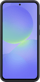 Samsung Galaxy A36 Backcover aus Silikon Schwarz vorne