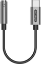 Sitecom USB-C to 3.5mm Jack Adapter Aluminum front