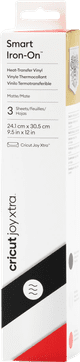 Cricut Smart Iron-On Joy Xtra 24,1 x 30,5 cm Elegance 3 Bögen detail